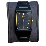 Seiko Black & Gold Quartz