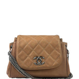 Chanel Beige Bijoux Accordion Flap Bag 2008