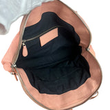 Balenciaga Pink Moto Leather Dome 2Way City Bag