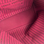 Louis Vuitton Monogram Neverful MM Pink Canvas-Lined Tote Bag