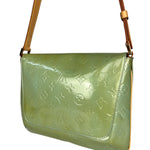 Louis Vuitton Monogram Vernis Green Thompson Shoulder Bag