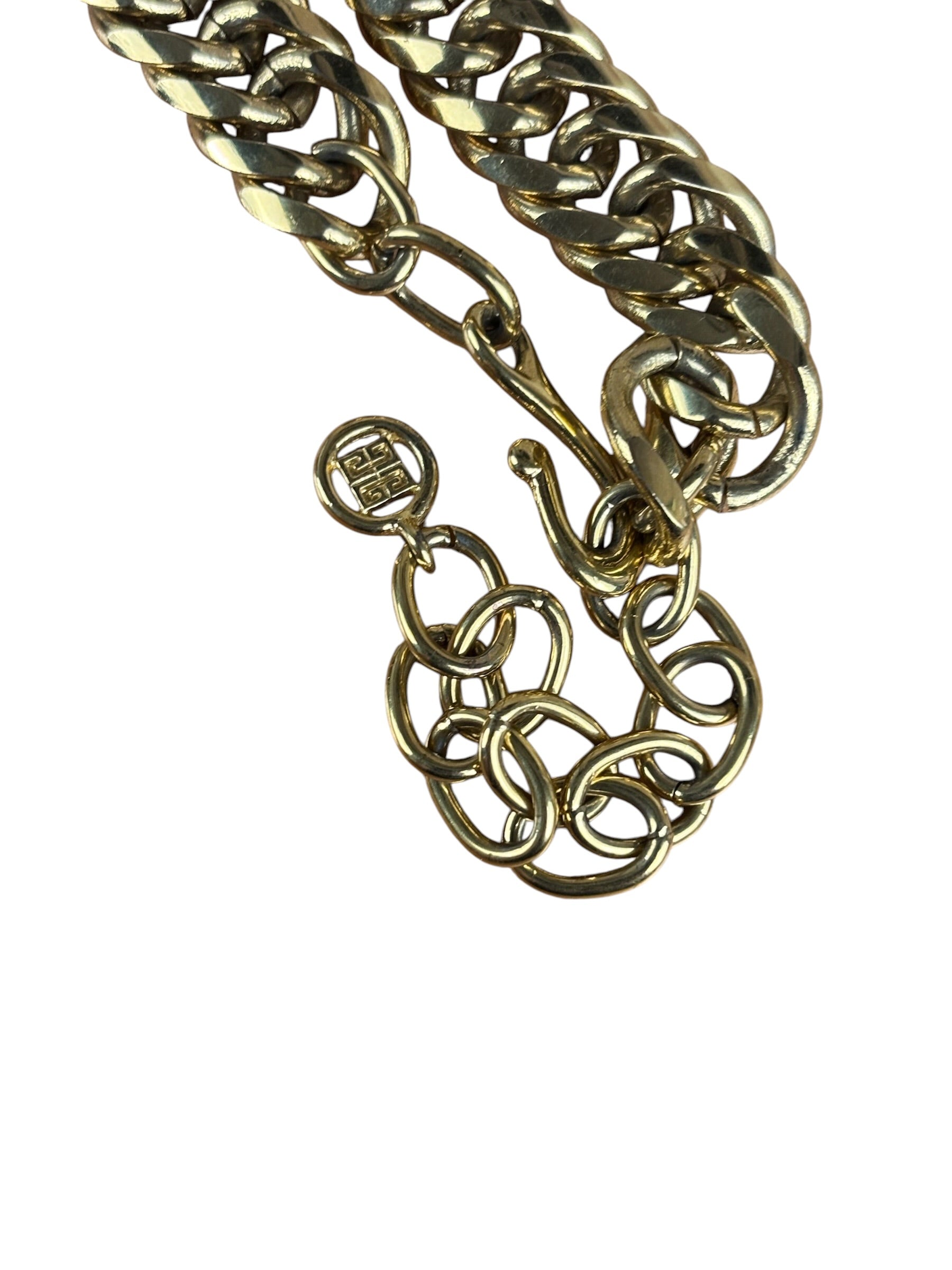 Givenchy Gold Plated Cuban Necklace