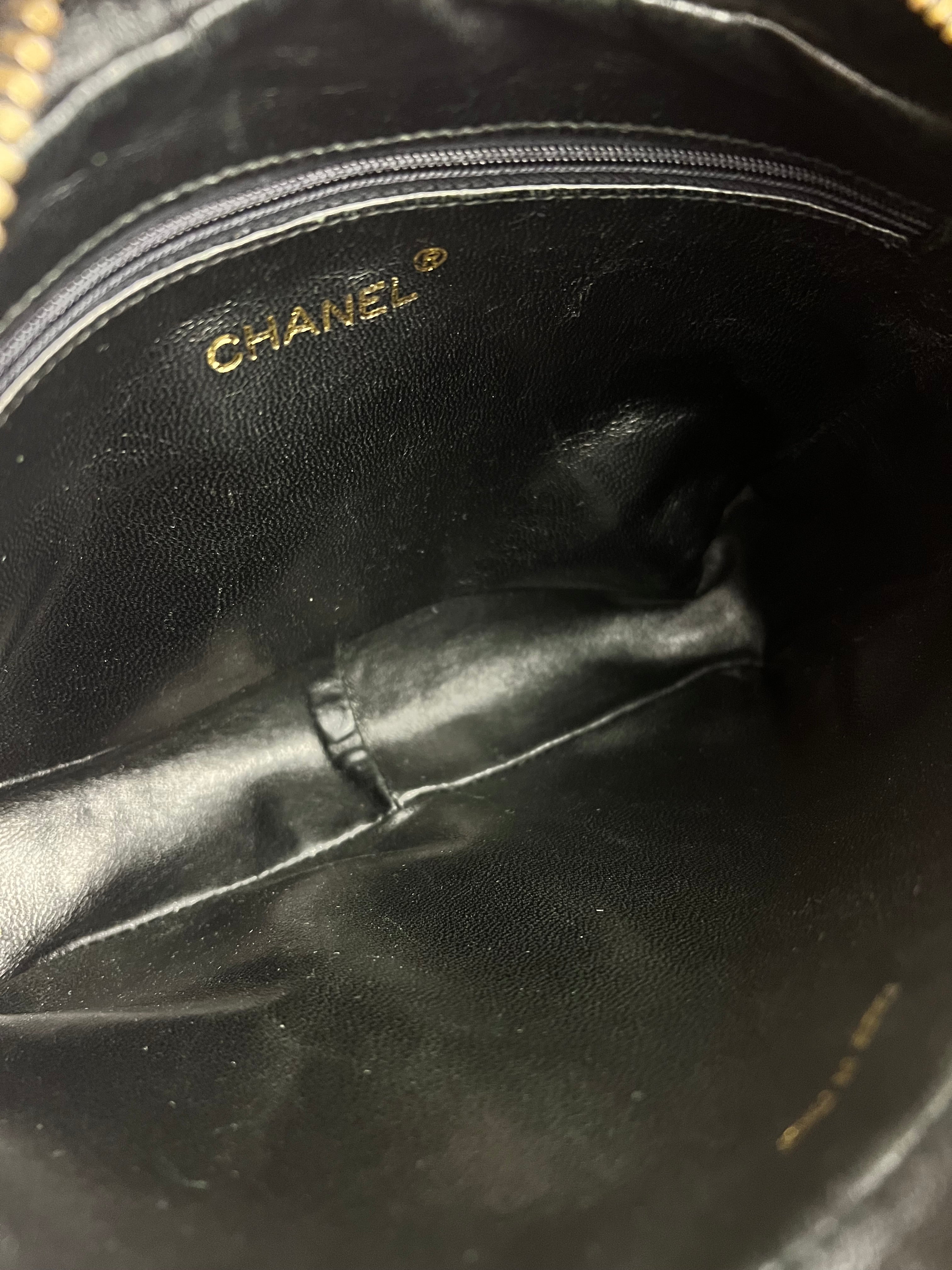 Chanel Suede CC Matelasse Camera Bag '88