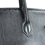 Hermes Black Togo Leather Birkin 40 Handbag Gold 1998