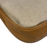 Hermes Brown Leather Trim Evelyne 2004