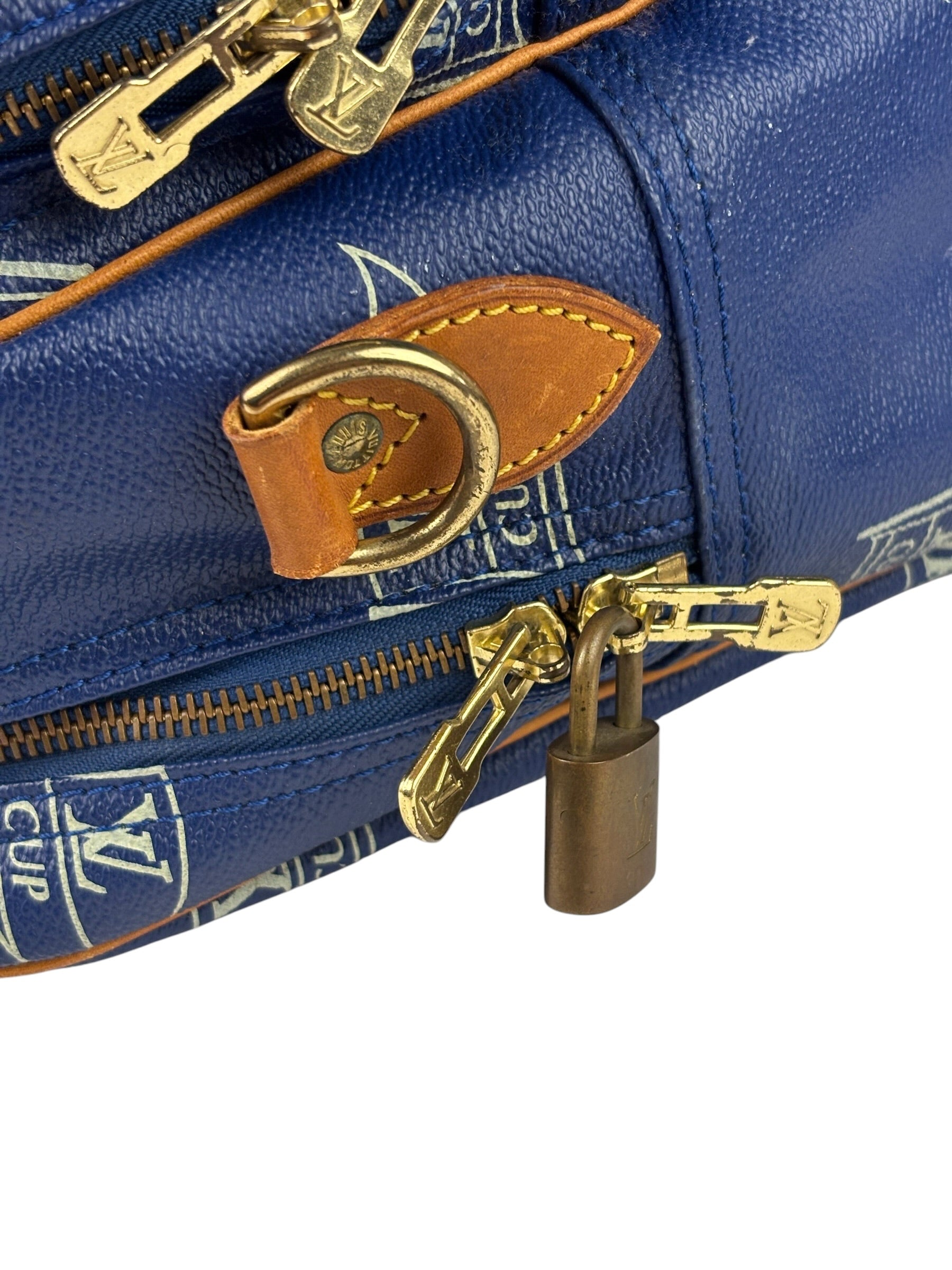 Louis Vuitton Blue LV Cup Sac Cowes Messenger