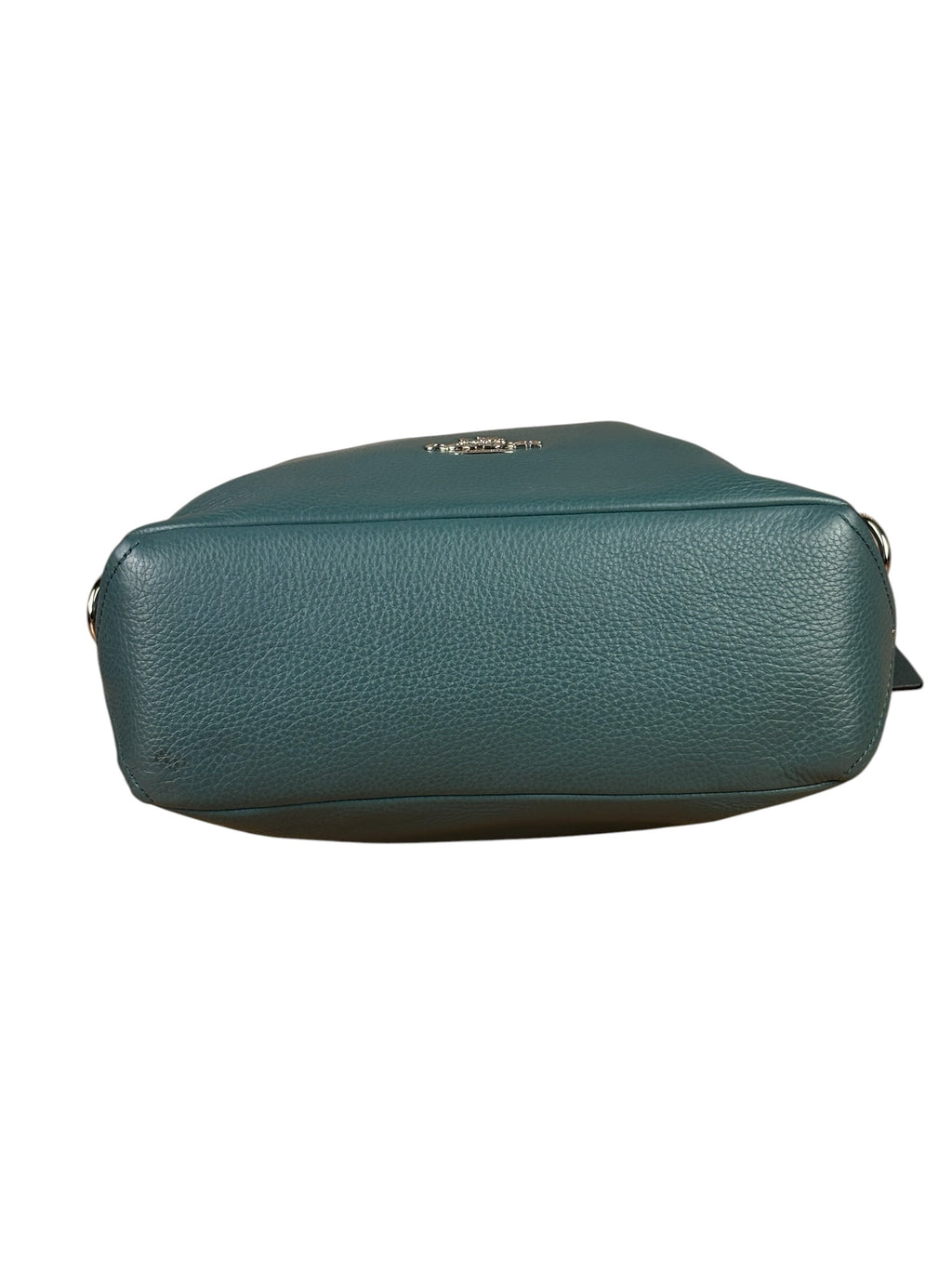 Coach Green Pebbled Leather Rogue Shoulder Bag