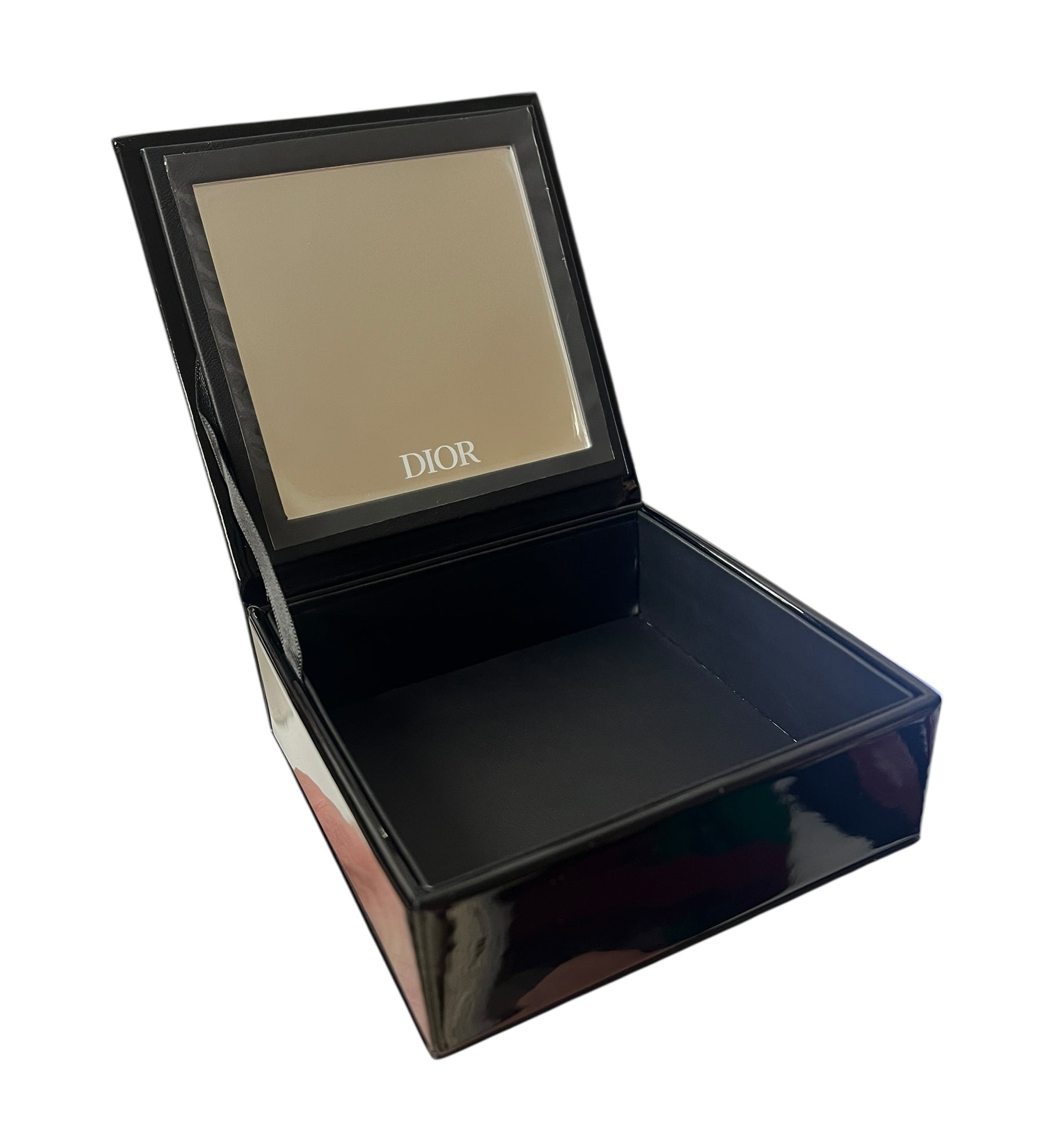 Christian Dior Beauty Black Patent Mini Storage Box
