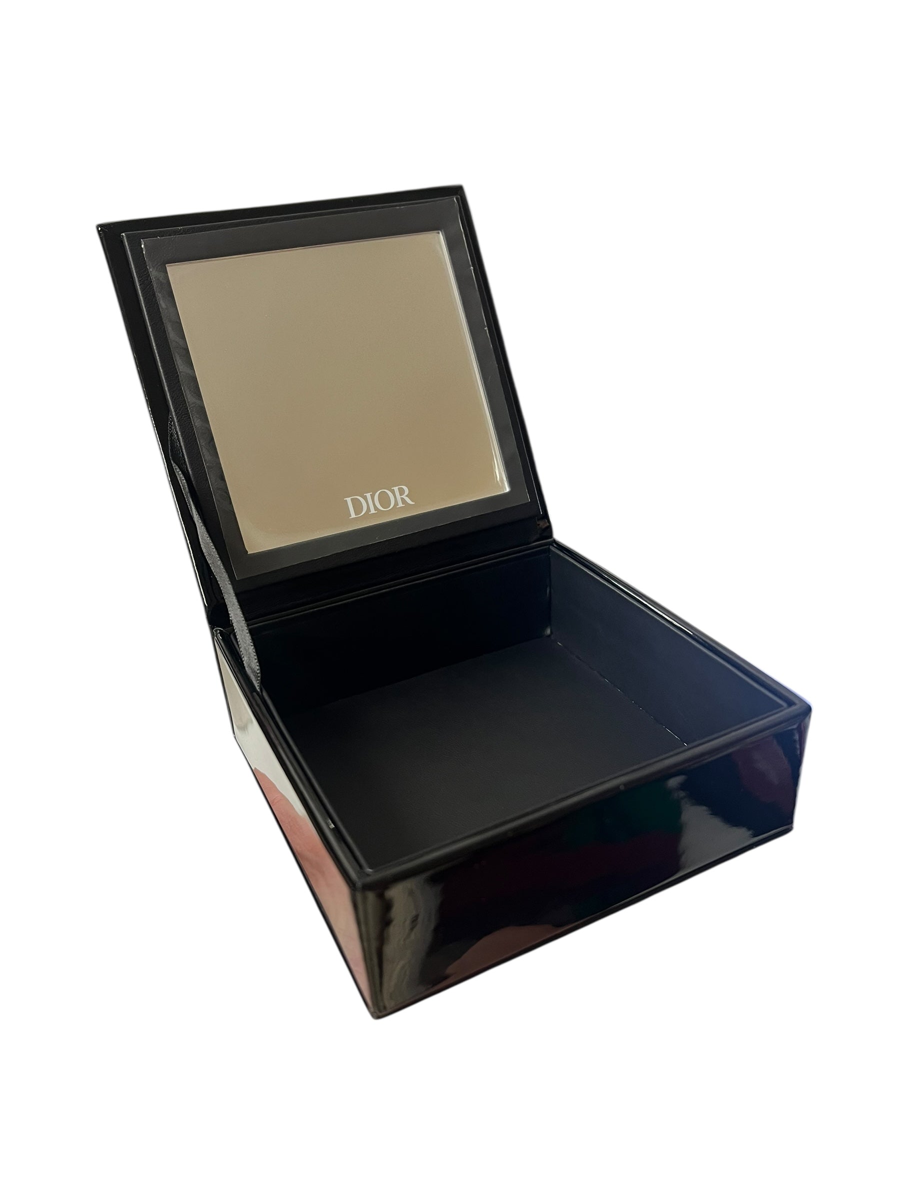 Christian Dior Beauty Black Patent Mini Storage Box