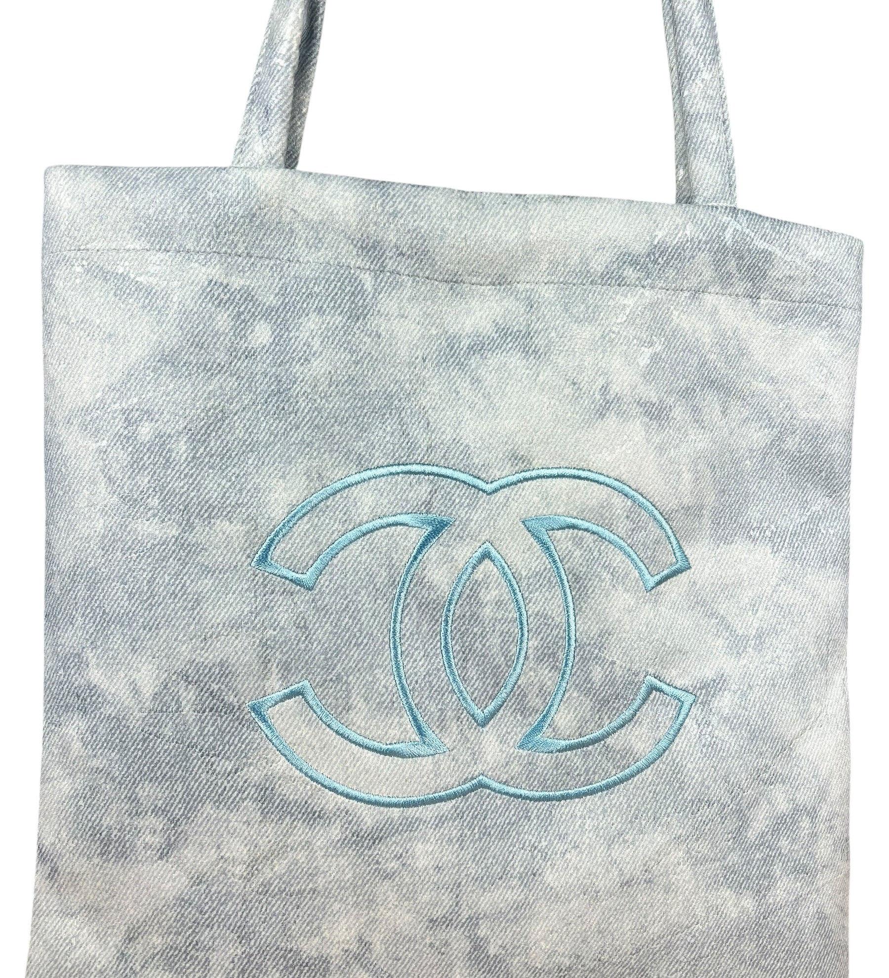 Chanel Beauty Denim Toned Soft Tote