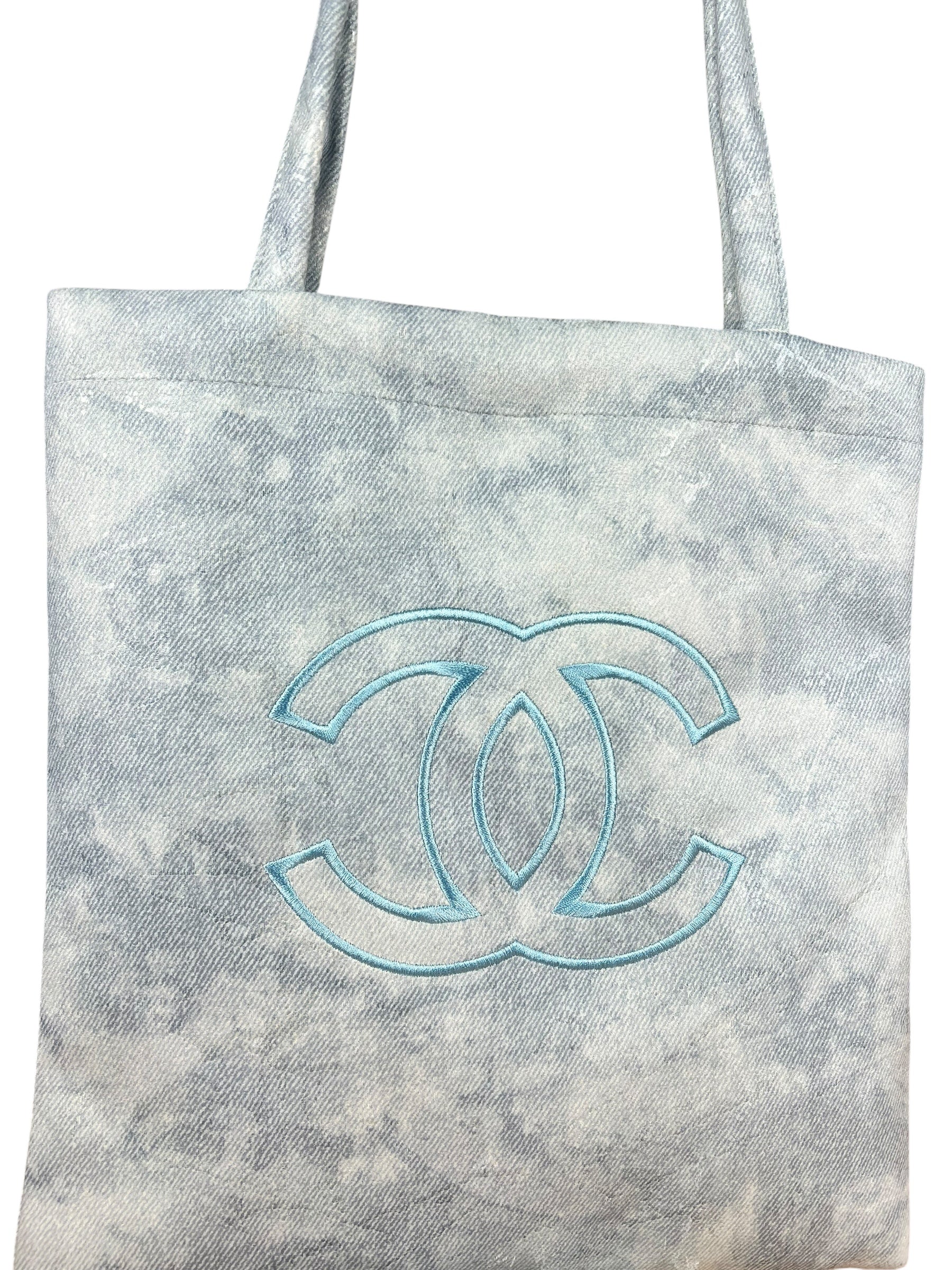 Chanel Beauty Denim Toned Soft Tote