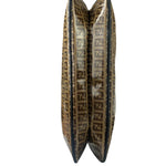 Fendi Brown PVC Zucca Baguette