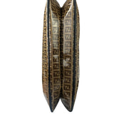 Fendi Brown PVC Zucca Baguette