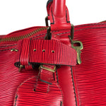 Louis Vuitton Red Epi Keepall 45