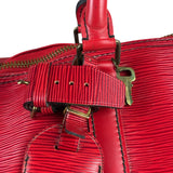 Louis Vuitton Red Epi Keepall 45