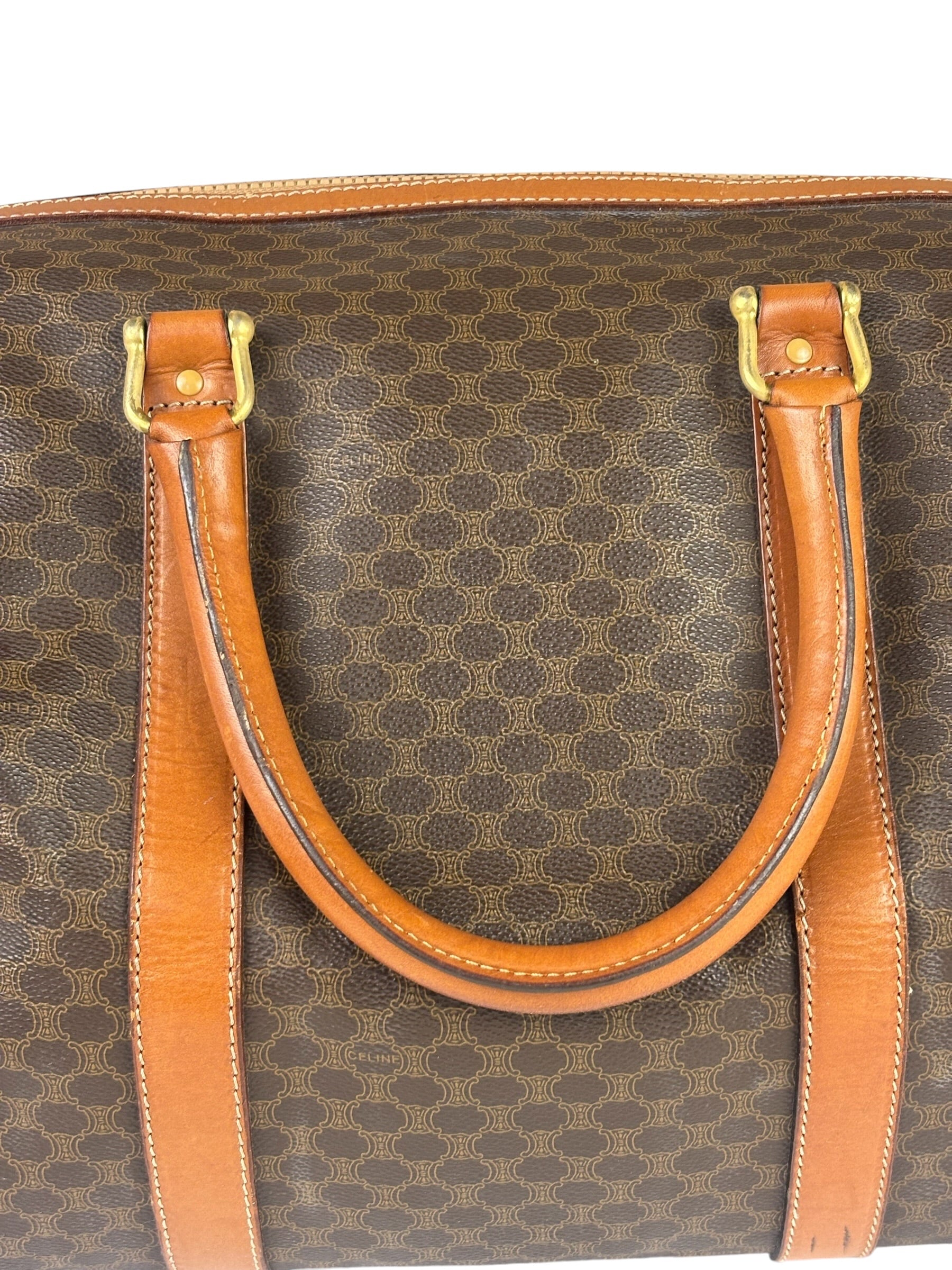 Celine Vintage Macadam Duffle Bag