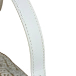 Fendi Vintage Beige Canvas Rubber FF Print Mamma Baguette