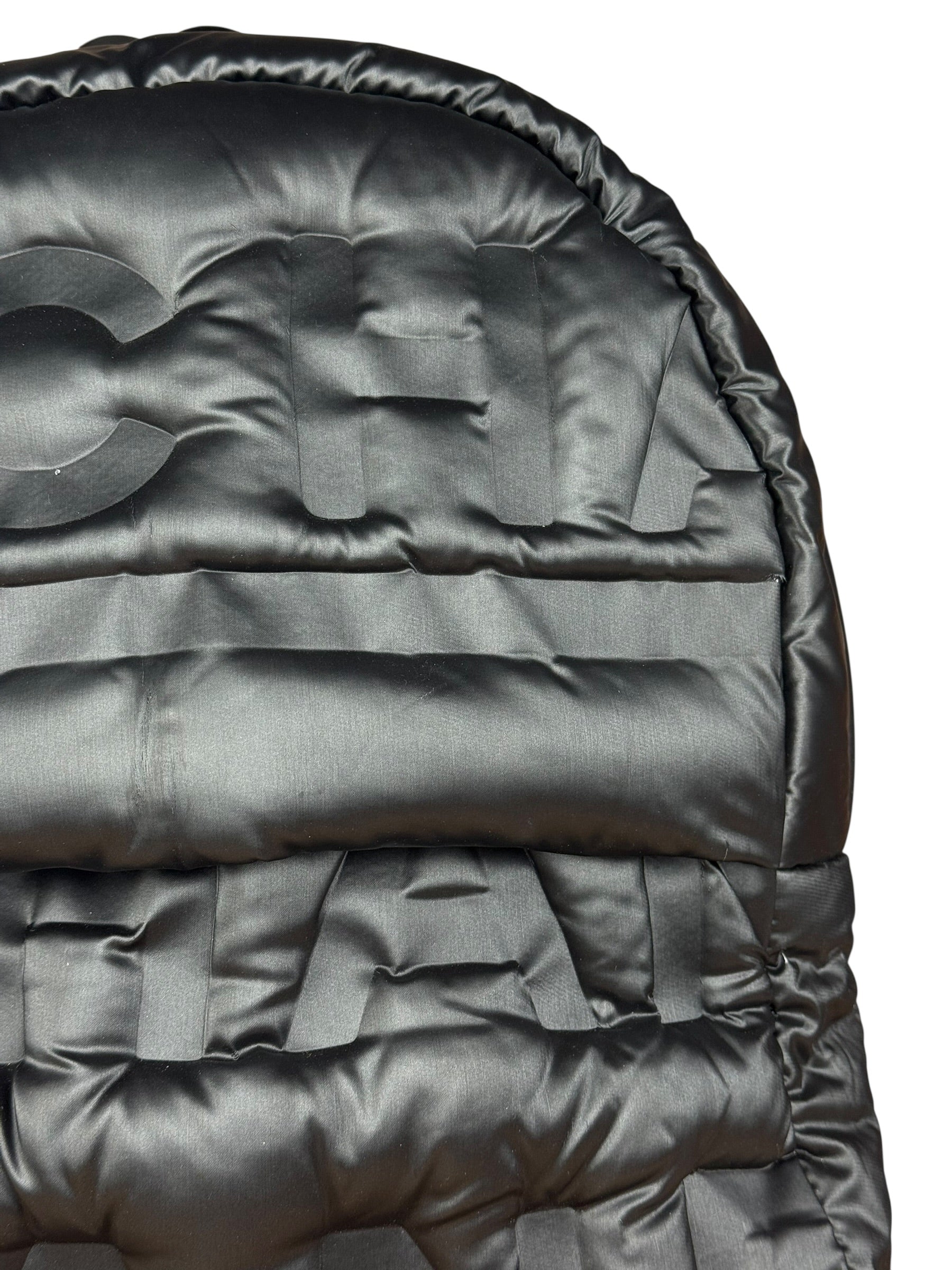 Chanel Black Nylon Puffer Doudoune Backpack 2018