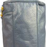 Balenciaga Mist Blue Leather Sunday City Bag
