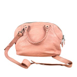 Balenciaga Pink Moto Leather Dome 2Way City Bag