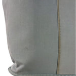 Hermes Light Blue Canvas Leather Trim Cabag Elan Tote