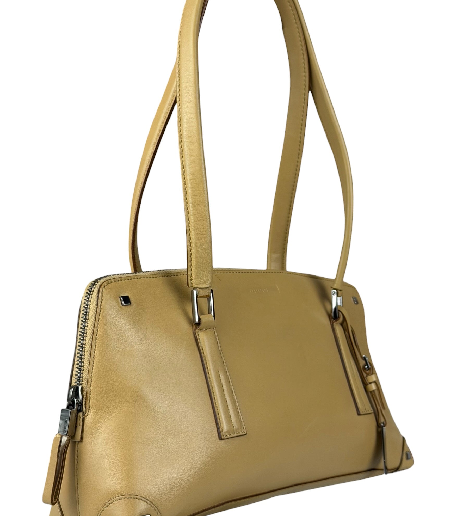 Gucci Vintage Leather Shoulder Bag