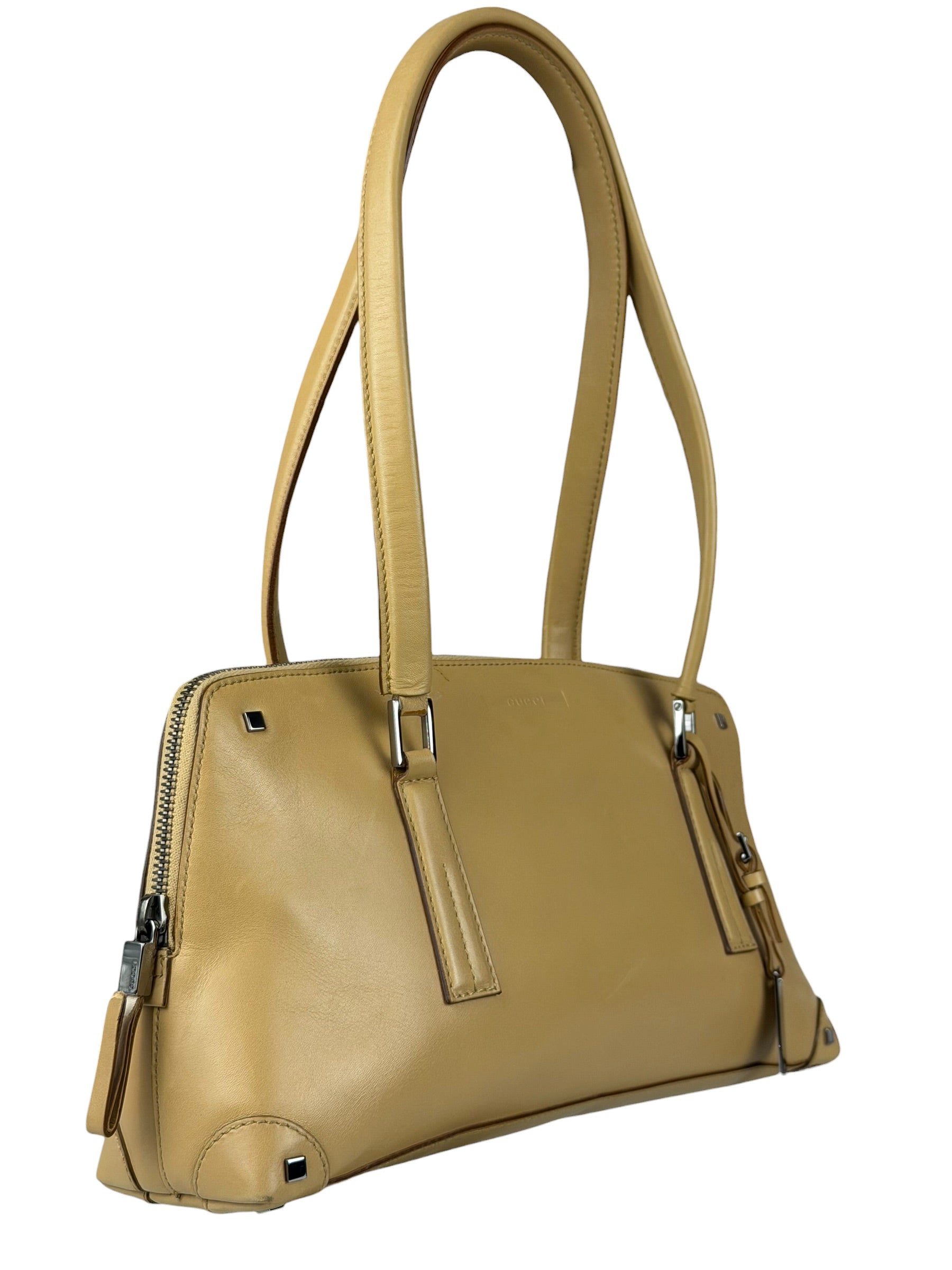 Gucci Vintage Leather Shoulder Bag