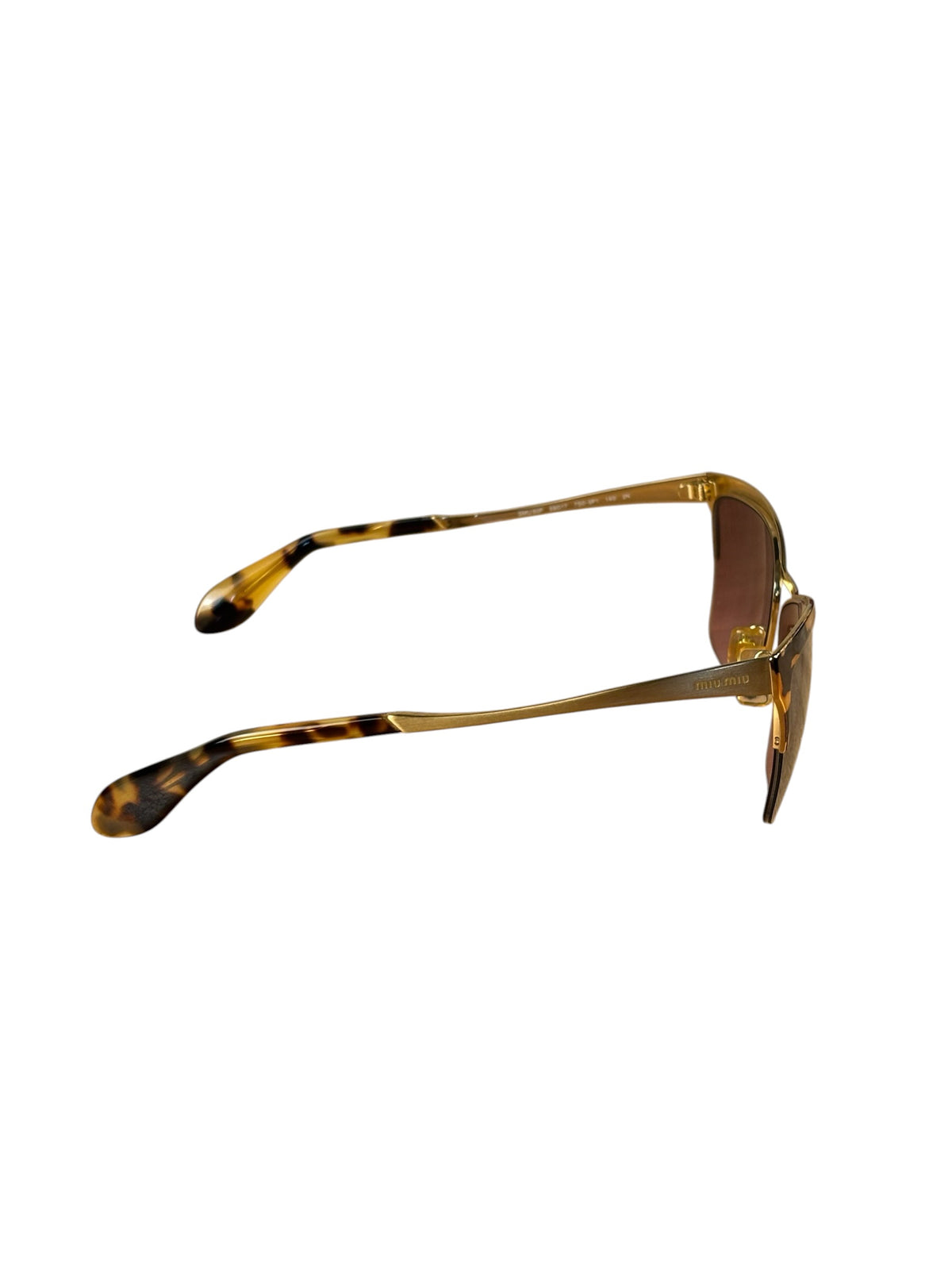 Miu Miu Tortoise Shell SMU50P Cat-Eye Reading Sunglasses
