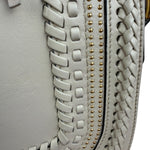 Gucci Limited Edition White Leather Marrakech Satchel Shoulder Bag