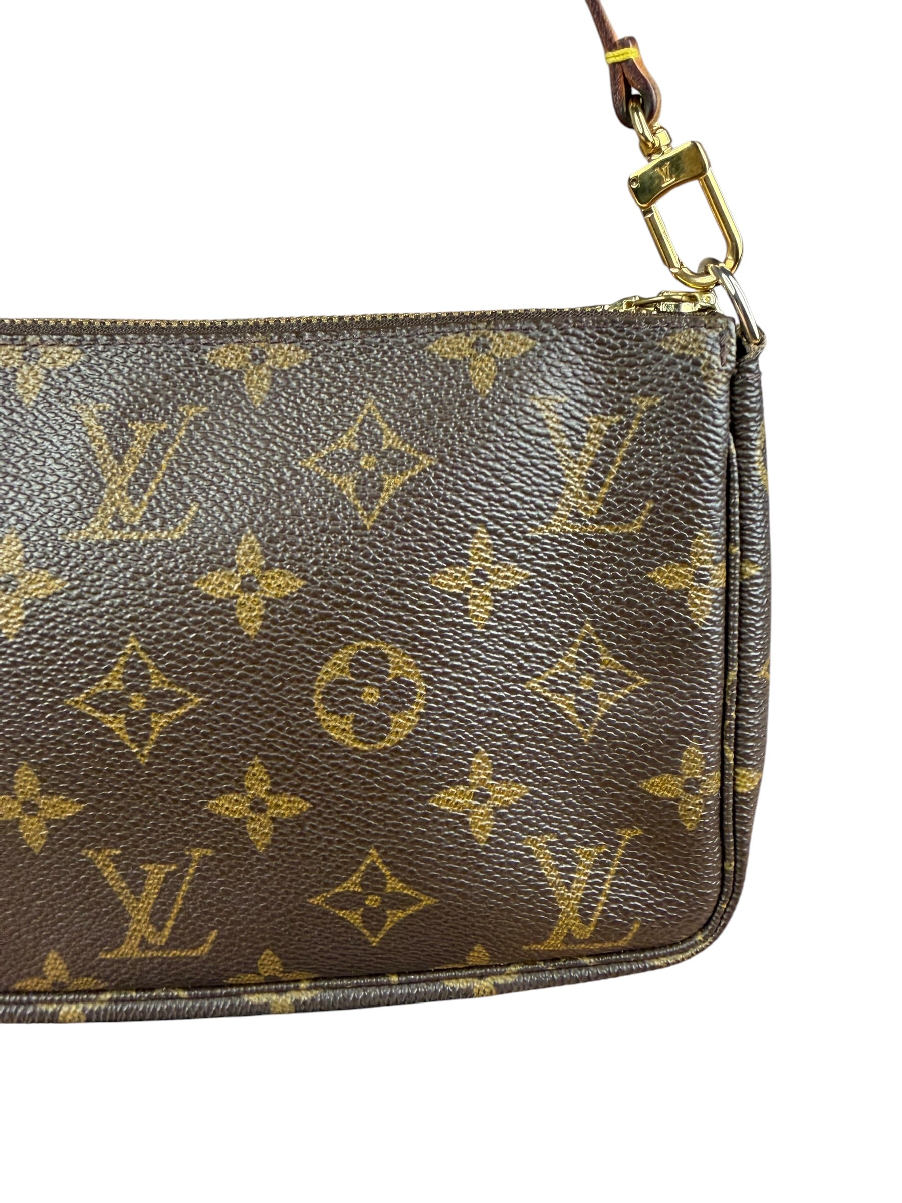 Louis Vuitton Leather Monogram Pochette