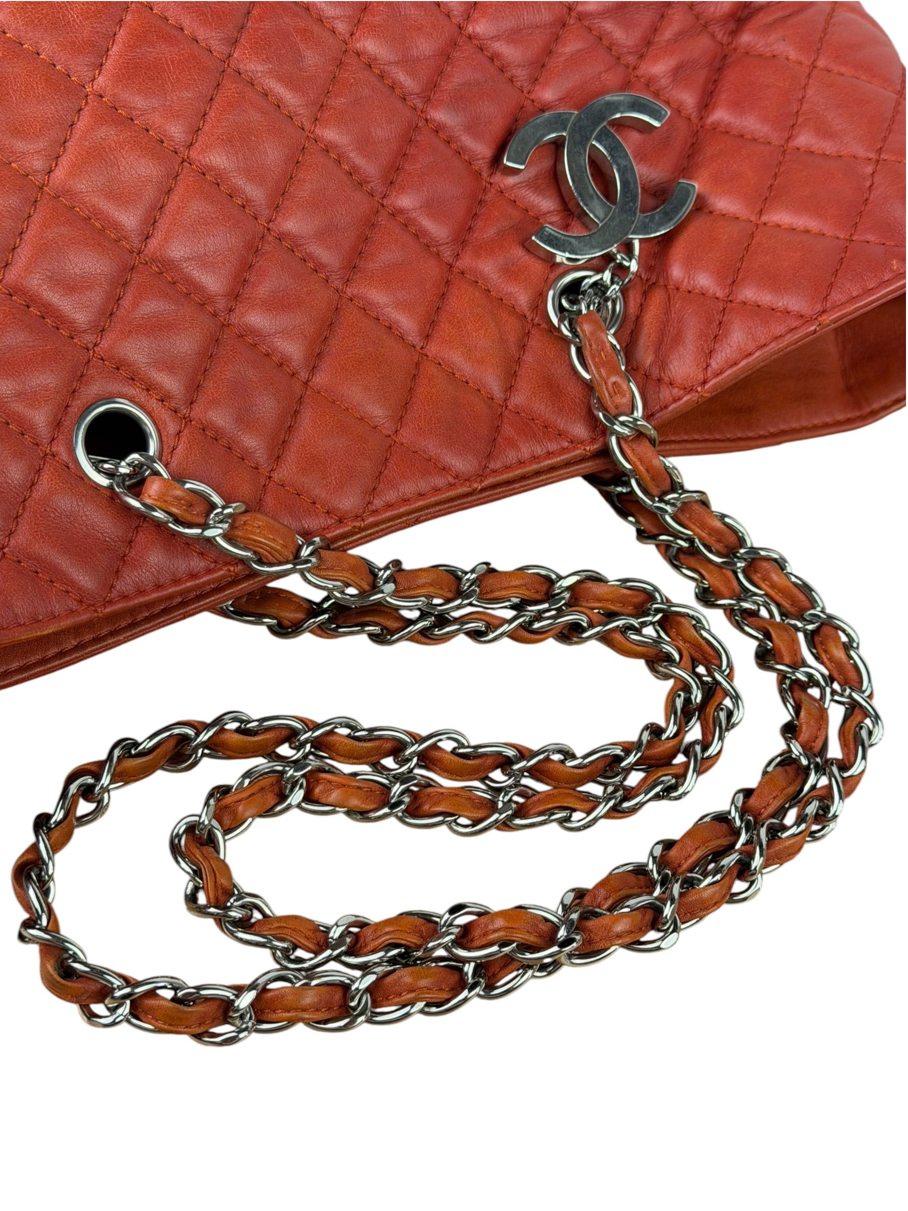 Chanel Quilted Lambskin In The Business North/South Tote 2010