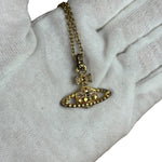 Vivienne Westwood Gold-Tone Orb Pendant Necklace