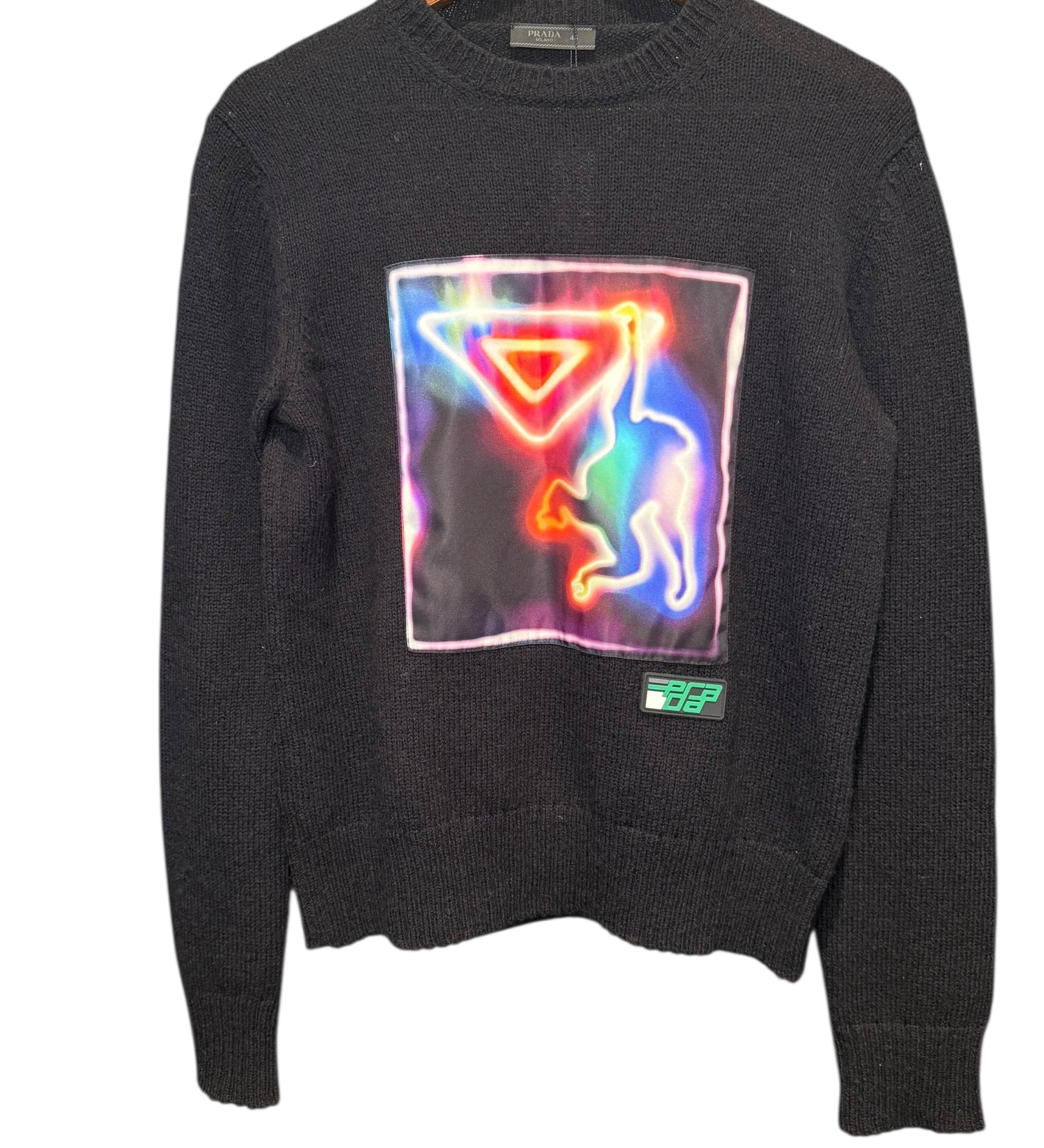 Prada Graphic Wool Sweater