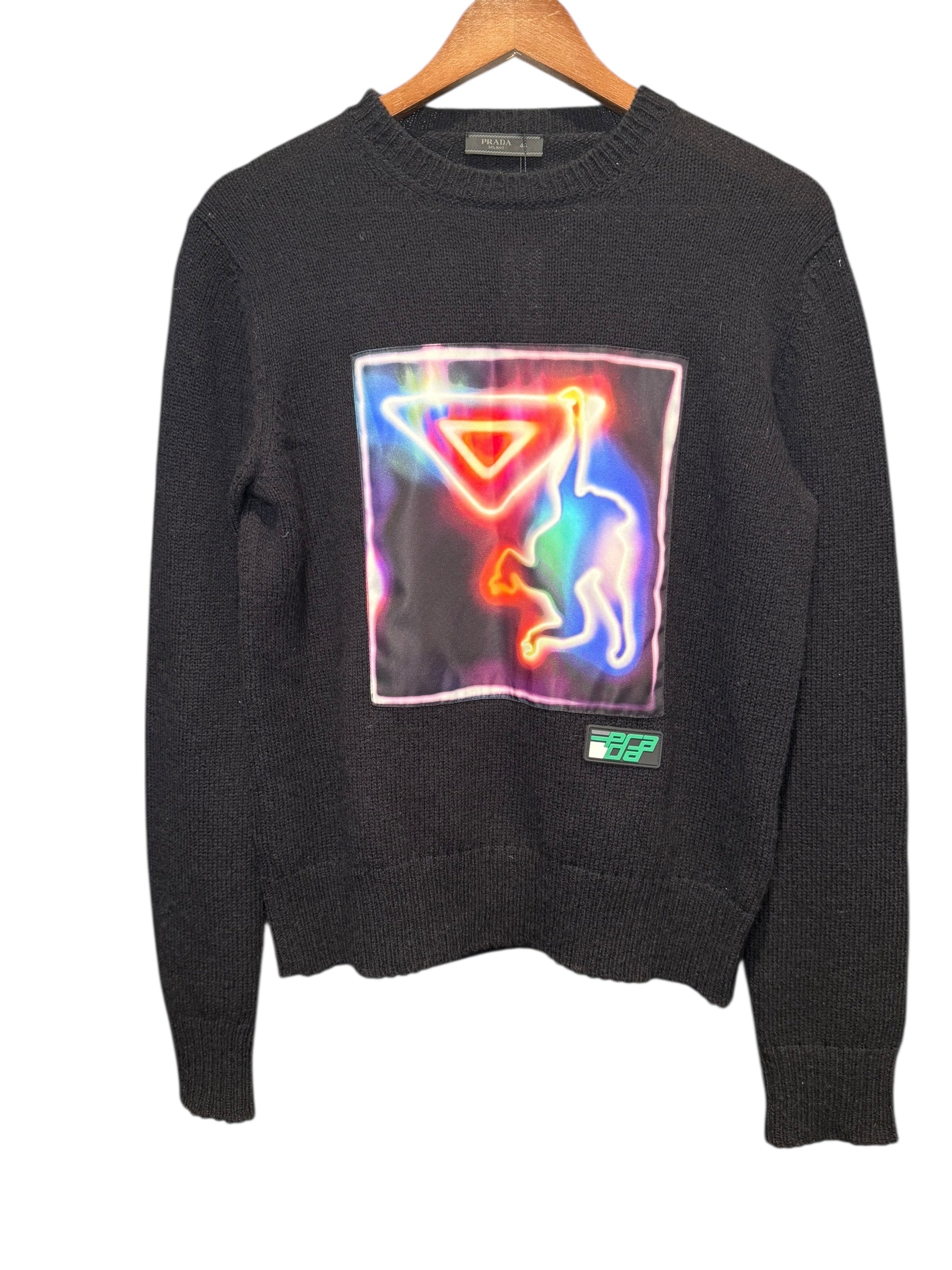Prada Graphic Wool Sweater