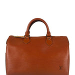 Louis Vuitton Brown Epi Speedy 30