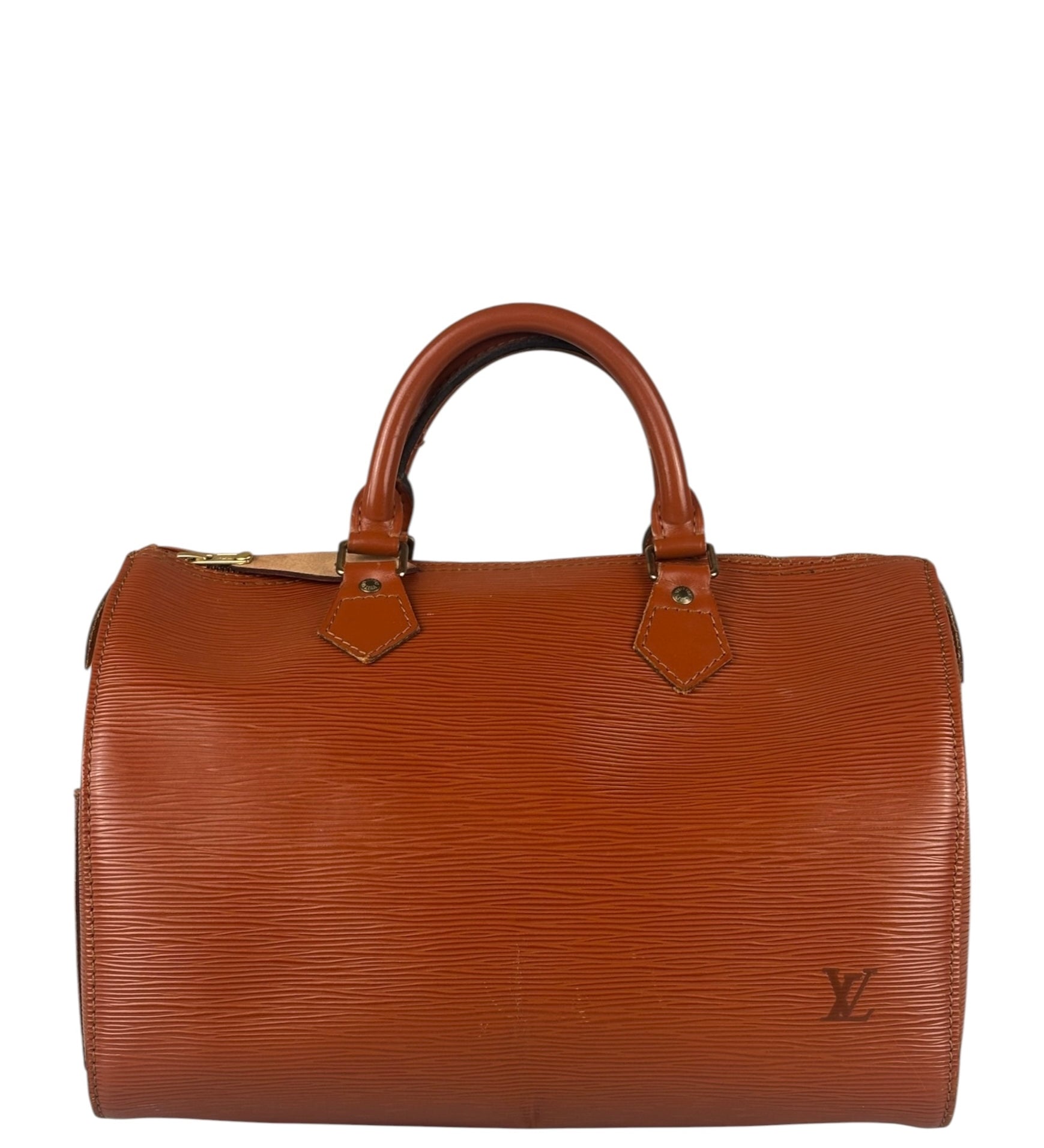 Louis Vuitton Brown Epi Speedy 30