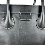 Chloe Edith Black Leather Tote Bag