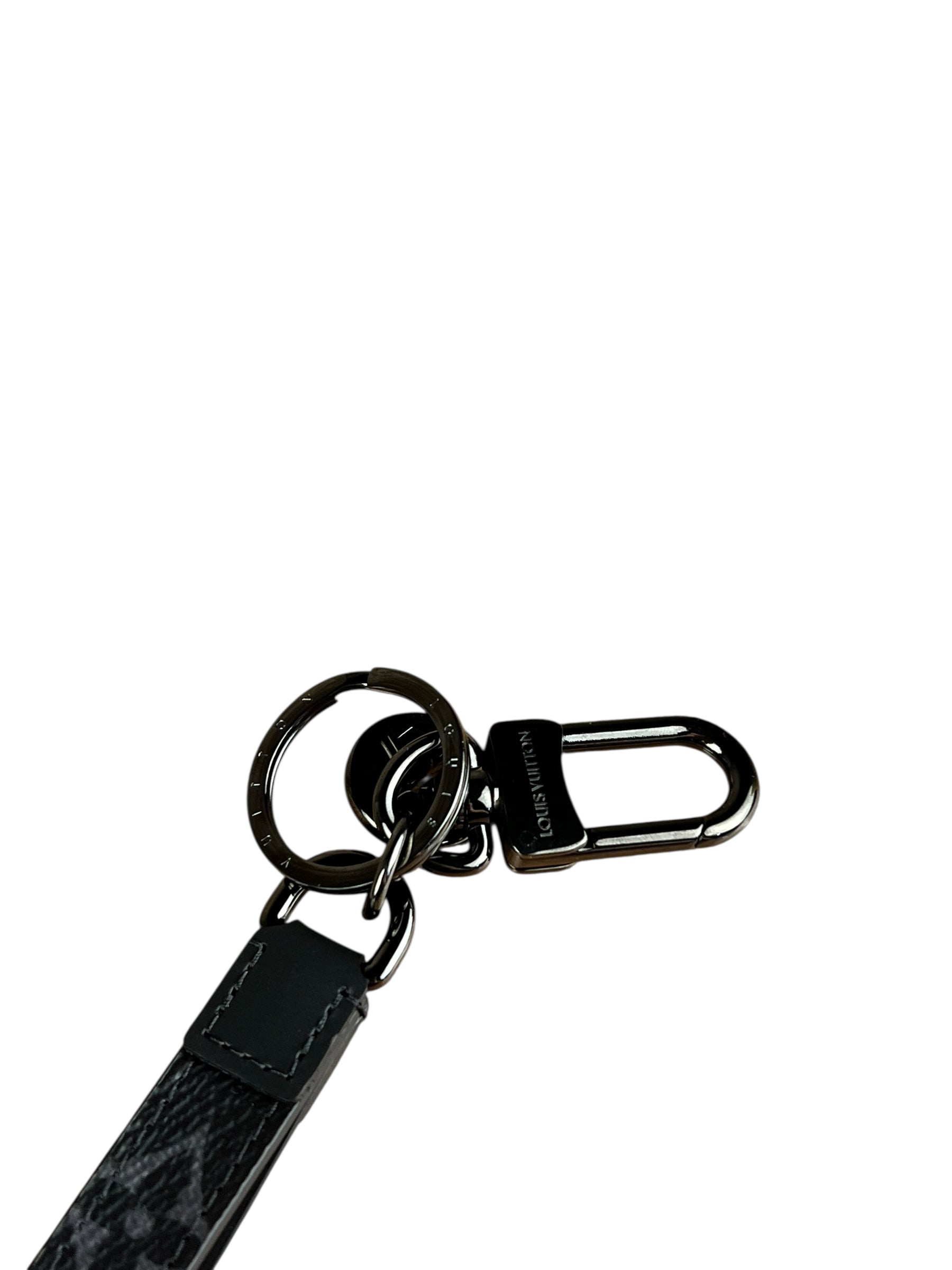 Louis Vuitton Monogram Eclipse Dragonne Keychain