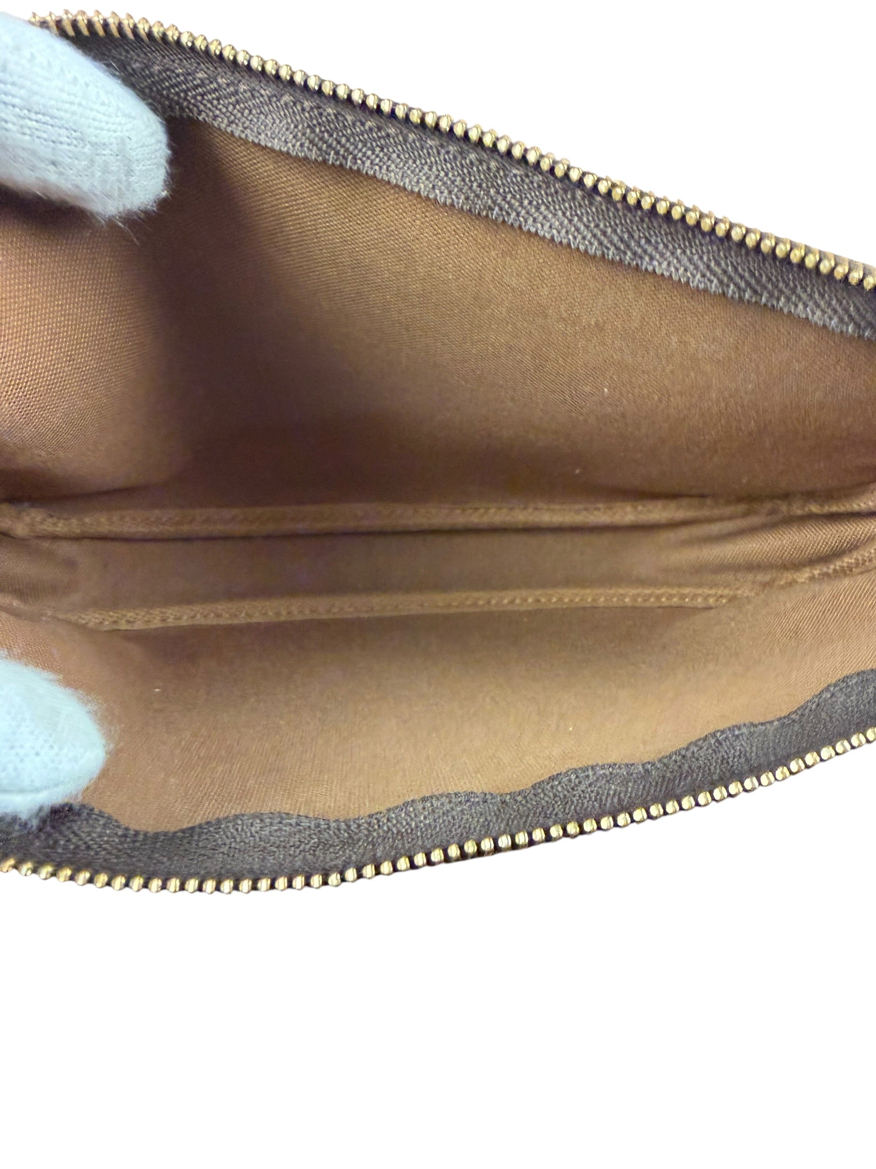 Louis Vuitton Leather Monogram Pochette
