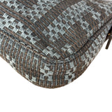 Fendi Vintage Brown/Grey Woven Baguette