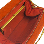 Chanel Vintage Red Quilted Tweed Shoulder Bag 1994