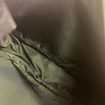 Prada Vintage Dark Grey Wool Pochette