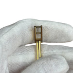 Gucci Vintage Gold 1100L Interchangeable Bezel Bangle