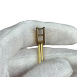 Gucci Vintage Gold 1100L Interchangeable Bezel Bangle