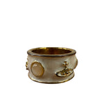 Vivienne Westwood King White Gold-Tone Ring