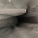 Yves Saint Laurent Black Epi Sac Seau Shoulder Bag