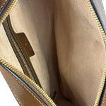 Gucci Brown Leather GG Horsebit Camera Bag 1955