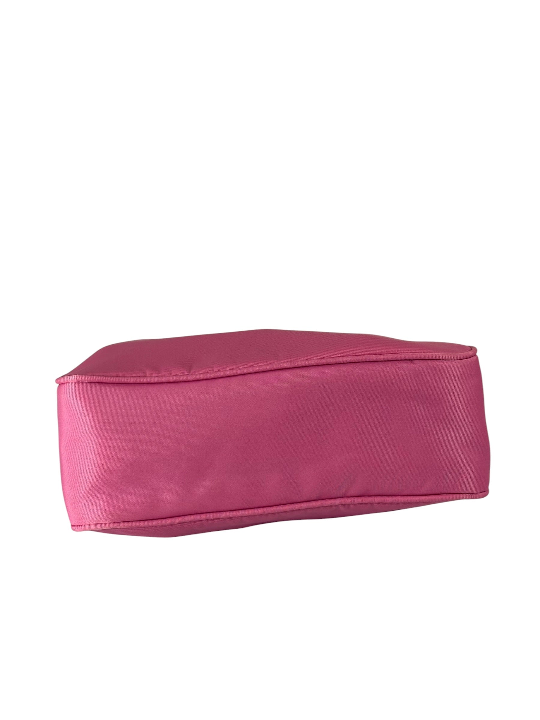Prada Pink Tessuto Nylon Pochette