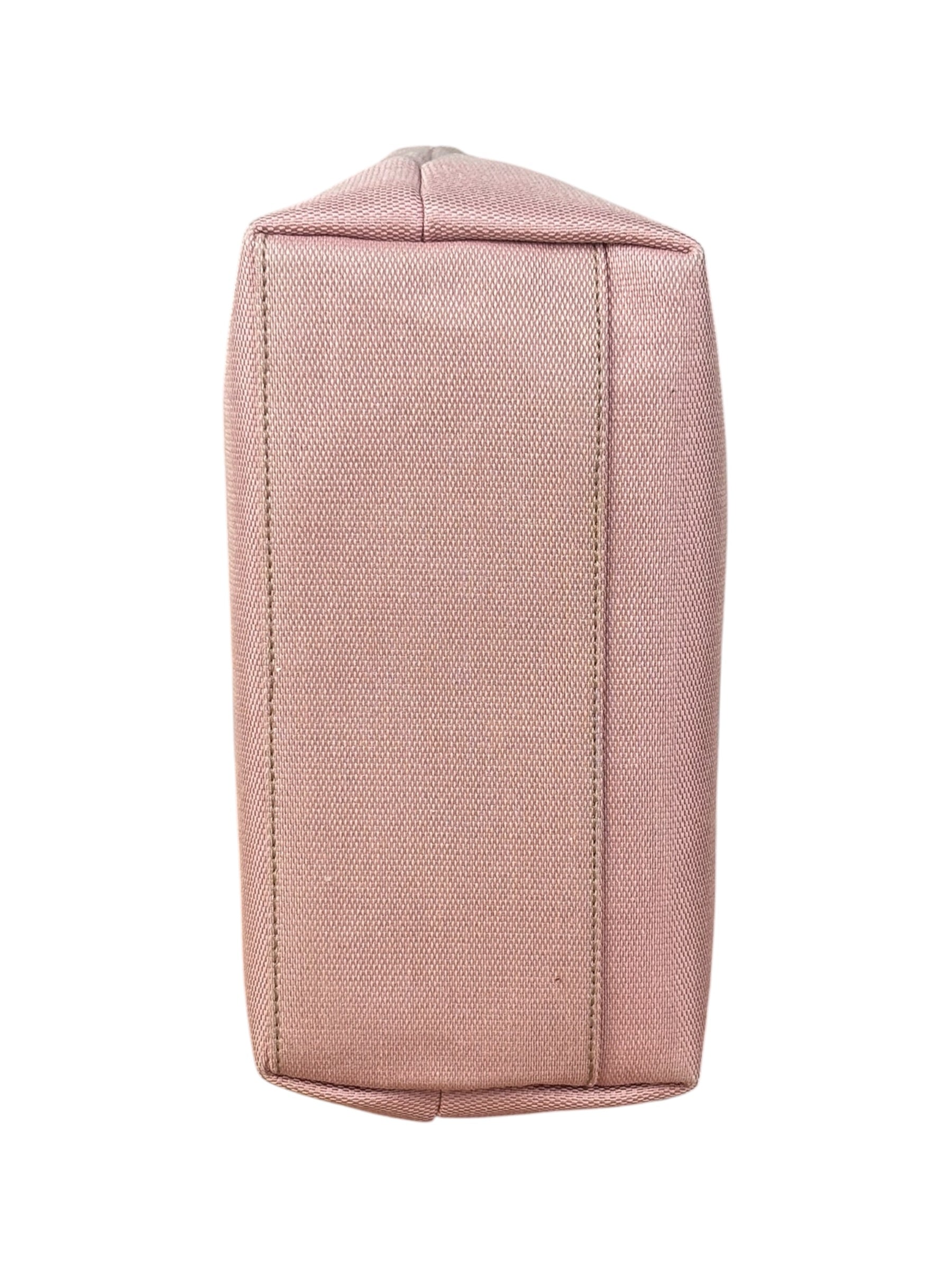 Gucci Pink Vintage Canvas Mini Tote Handbag