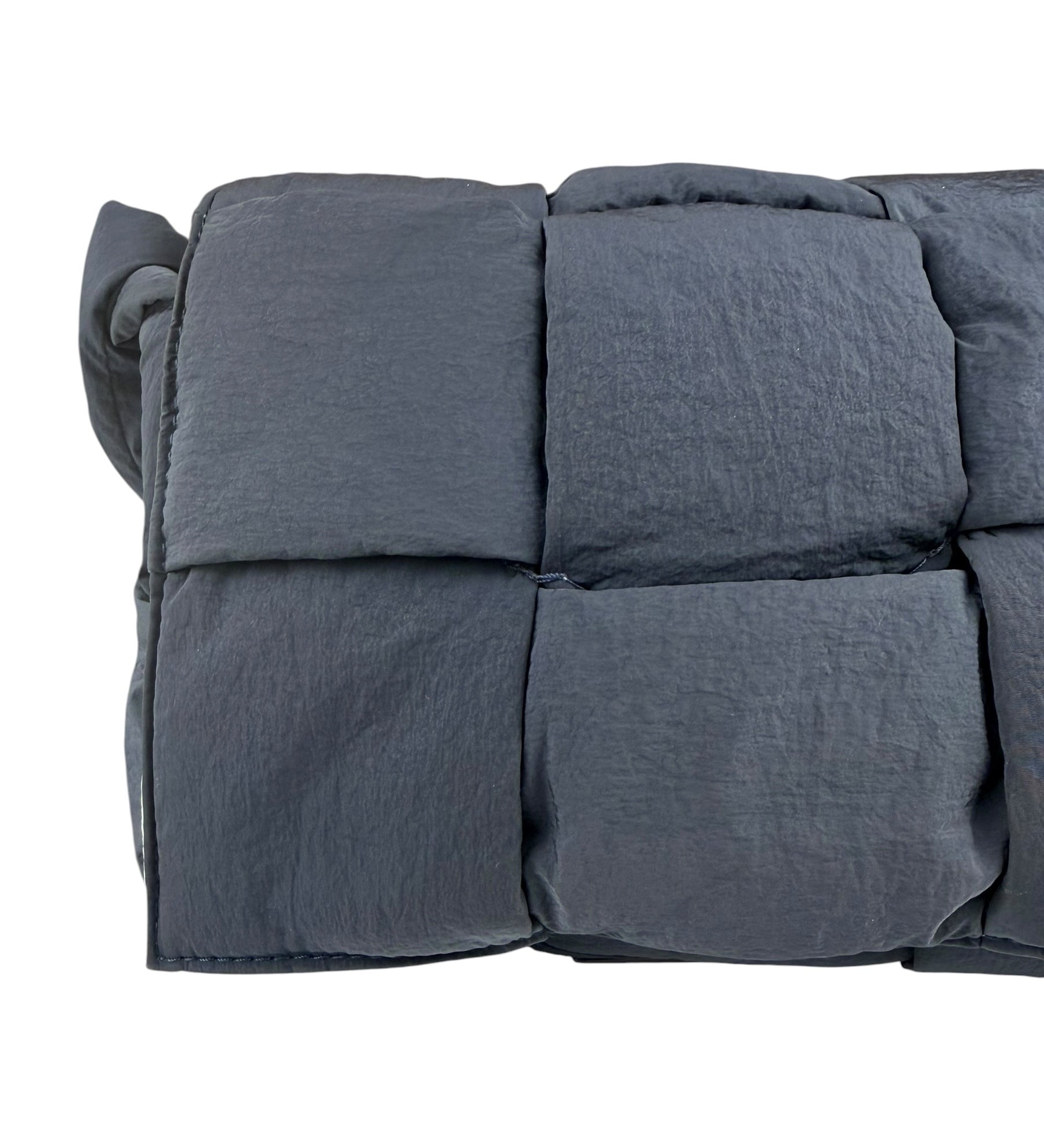 Bottega Veneta Navy Blue Padded tech Cassette Shoulder/Crossbody Bag